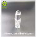 30ml Hot sale high quality clear empty cosmetic glass bottle with press dropper